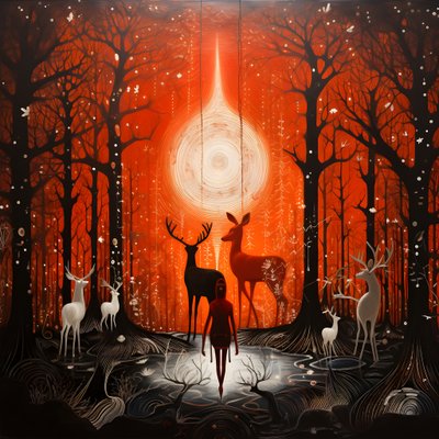 人々は魔法のクワガタ神の月と交渉する 4 作： Kurt Heppke