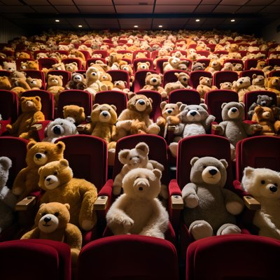 映画館の何百万ものテディベア 1 作： Kurt Heppke