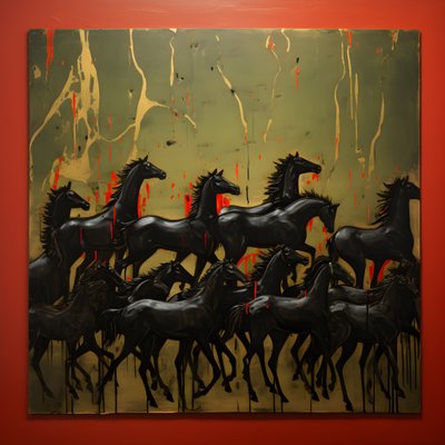 百頭の馬 2 作： Kurt Heppke