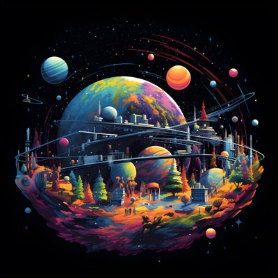 宇宙のプラネタリウム2 作： Kurt Heppke