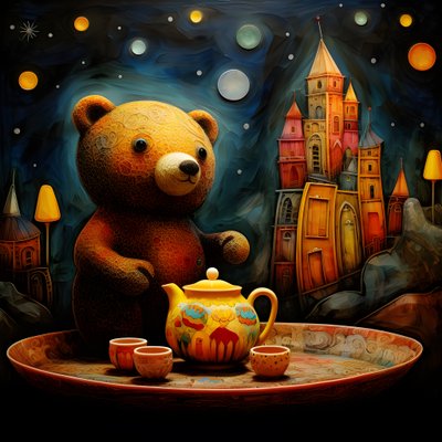 テディベアとハニーポット 1 作： Kurt Heppke