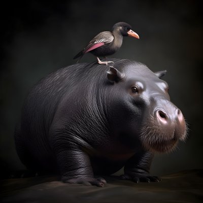 カピバラとシルバーバック・ゴリラのミックス 1 作： Kurt Heppke