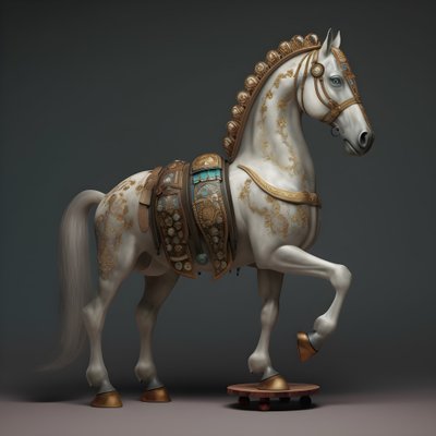 擬人化された馬3 作： Kurt Heppke
