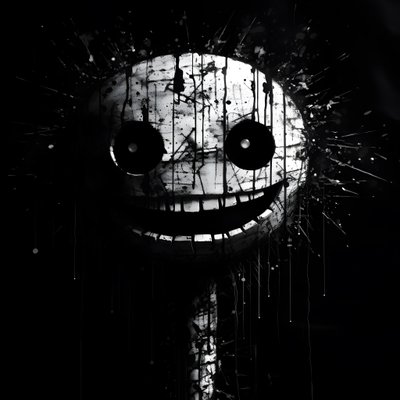 笑顔は黒い紙に描かれている 3 作： Kurt Heppke