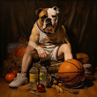 フォルダーを持つ10歳の少年と愛犬 2 作： Kurt Heppke