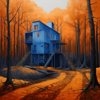 オレンジの森の青い家 1 作： Kurt Heppke