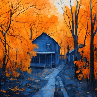 オレンジの森の青い家 2 作： Kurt Heppke