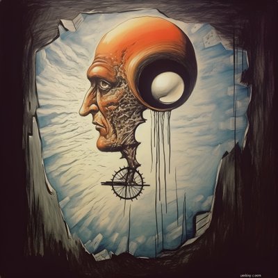 心に囚われ、思考に耽り、1 作： Kurt Heppke