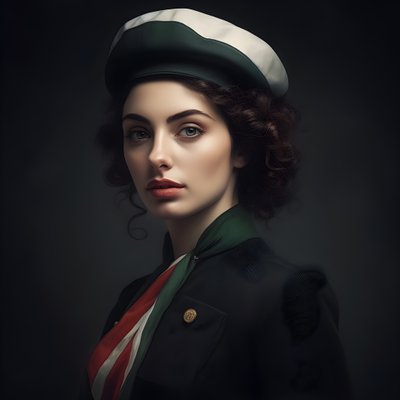 イタリア人女性2 作： Kurt Heppke