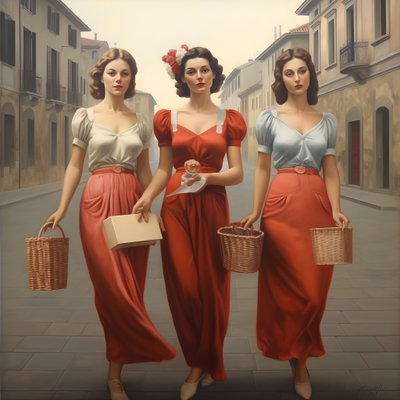 イタリア女3 作： Kurt Heppke