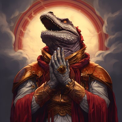 キラークイーン 祈るTレックス 4 作： Kurt Heppke