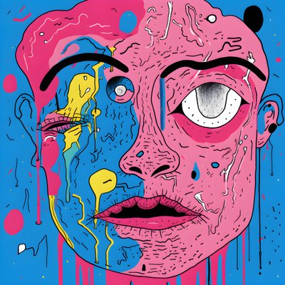 ピンク・フェイス2 作： Kurt Heppke
