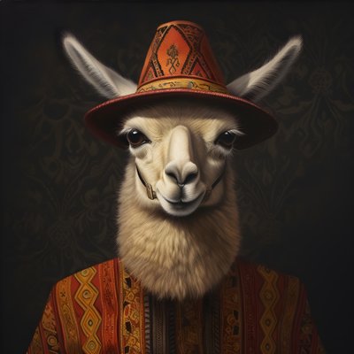 カウボーイハットのダレール・ラマ 1 作： Kurt Heppke