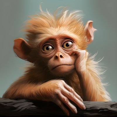 これは、エモーショナルでシュールなキャラクター研究のスタイルで目を持つジョイサルのドローイング、カラー化、物思いにふけるポーズ、topcor 58mm F1.4、風刺画のようなイラスト、#vfxfriday、ソラリズマスター2 作： Kurt Heppke
