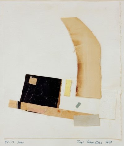 47. 13新規 作： Kurt Schwitters