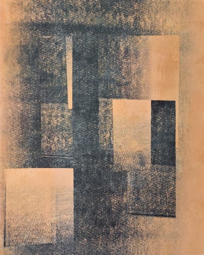 Sininen sinisessä 作： Kurt Schwitters