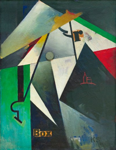 Box-r-画像 作： Kurt Schwitters