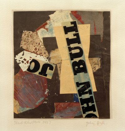 C 21ジョンブル 作： Kurt Schwitters