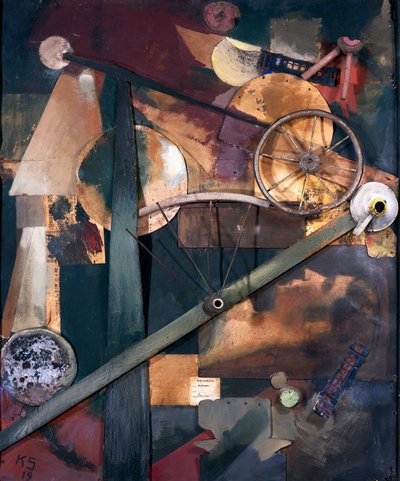 "Composition pour dames" (女性のための作曲) 作： Kurt Schwitters