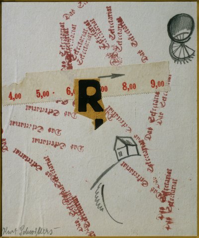 秘書 作： Kurt Schwitters
