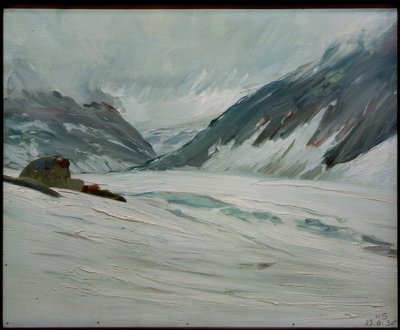 雪の深い水 作： Kurt Schwitters