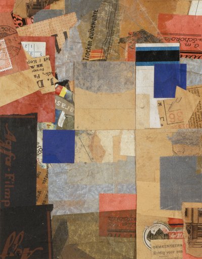 Fernspr。 MZ 26、53、1926 作： Kurt Schwitters