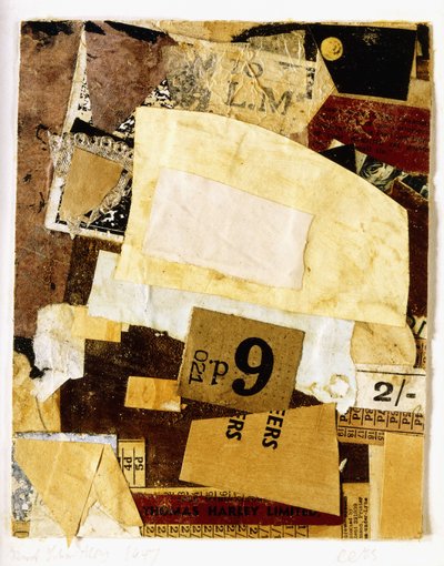 まず、1947 作： Kurt Schwitters