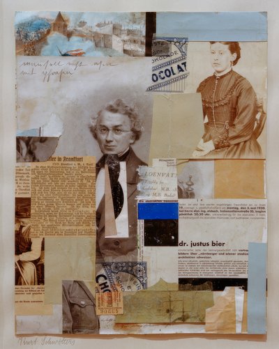フレーズを食べてはいけない 作： Kurt Schwitters