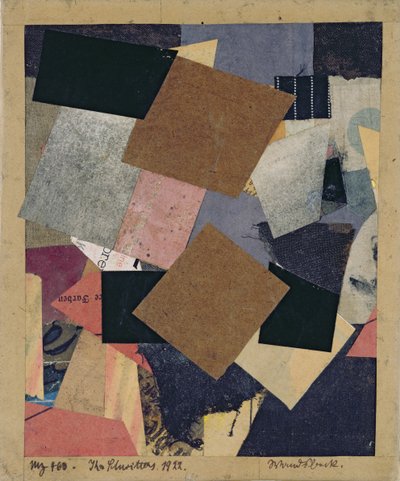 Merz 463、1922 作： Kurt Schwitters