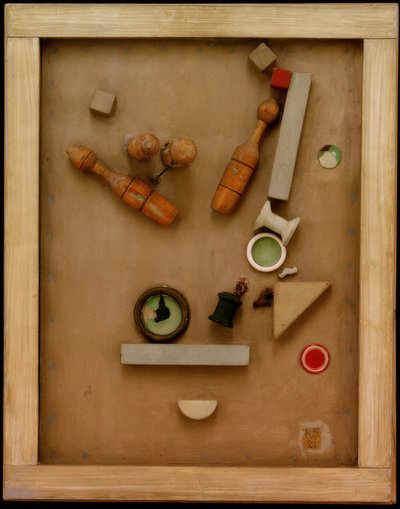 メルツの写真46 A.コーンの写真 作： Kurt Schwitters