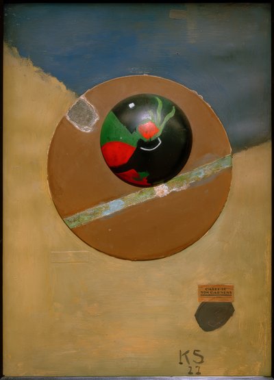 メルツビルド49 A 作： Kurt Schwitters