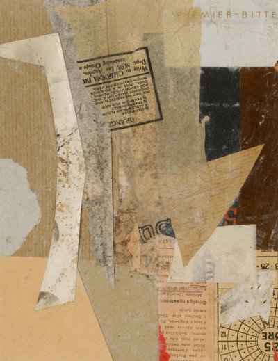 マイアープリーズ、1946 作： Kurt Schwitters