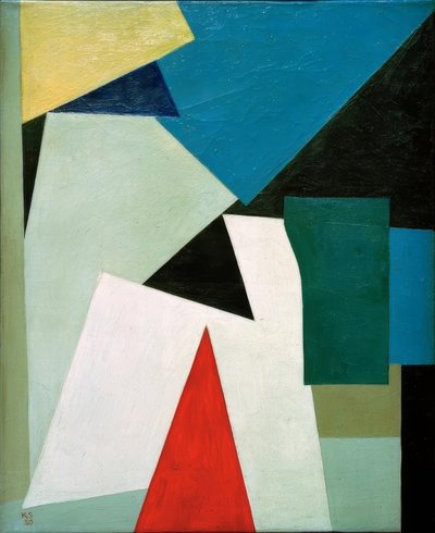 動機：シフト 作： Kurt Schwitters