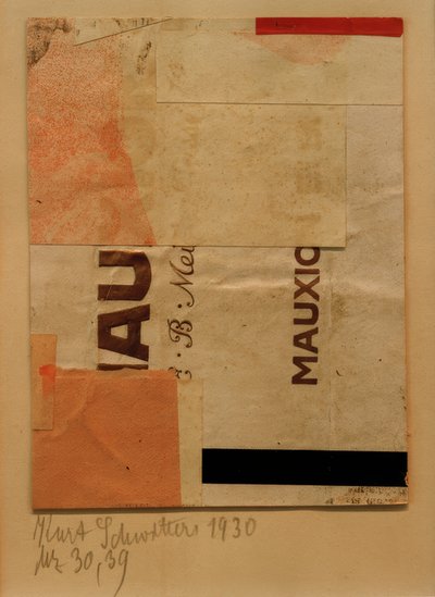 Mz30,39 作： Kurt Schwitters