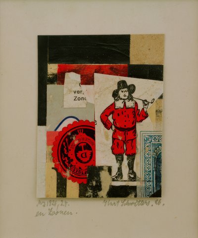 Mz 1926.24、および息子 作： Kurt Schwitters