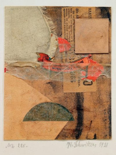 Mz 228 作： Kurt Schwitters