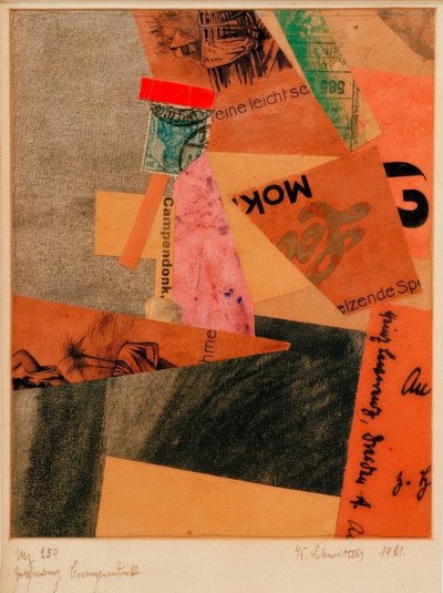 Mz 259描画Campendonk 作： Kurt Schwitters