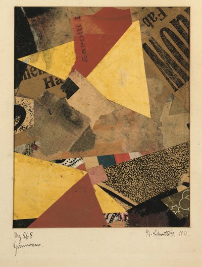 Mz268ハノーバー 作： Kurt Schwitters