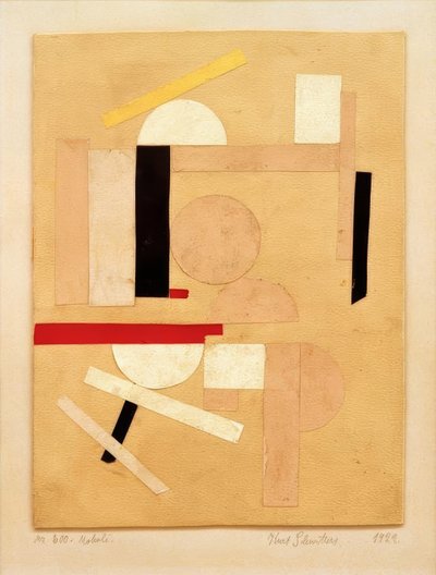 Mz。 600.モホリ。 作： Kurt Schwitters