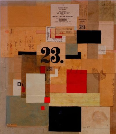 Mz 601 作： Kurt Schwitters