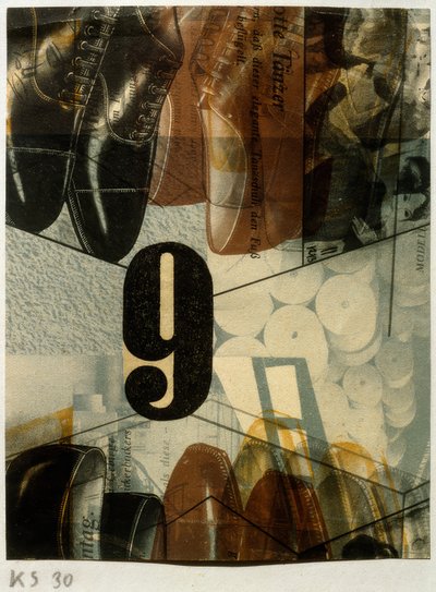 ナンバー9 作： Kurt Schwitters