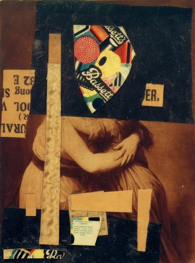 無題（バセット） 作： Kurt Schwitters