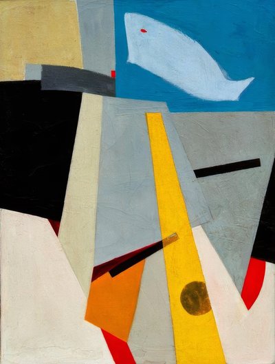 無題（クジラの絵） 作： Kurt Schwitters