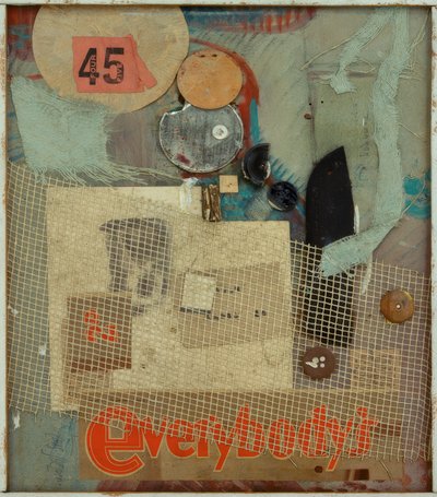 無題（みんな） 作： Kurt Schwitters