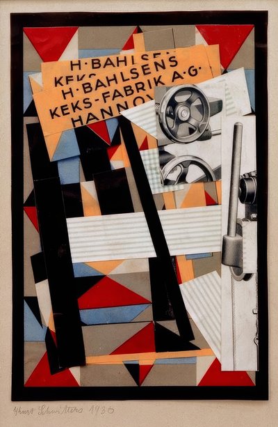 無題（H.Bahlsens Keks-Fabrik AG） 作： Kurt Schwitters