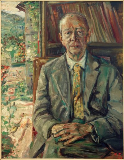無題（ハリー・ピアスの肖像） 作： Kurt Schwitters