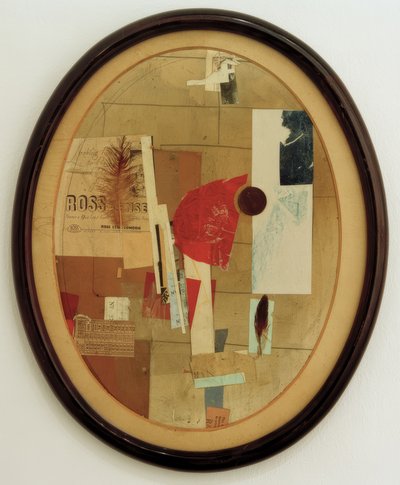 無題（ROSS、ペニー付き） 作： Kurt Schwitters