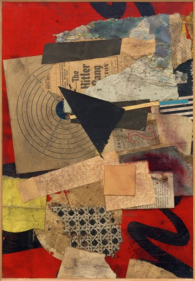 無題（ヒトラーギャング） 作： Kurt Schwitters