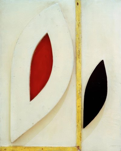無題（白い構造） 作： Kurt Schwitters