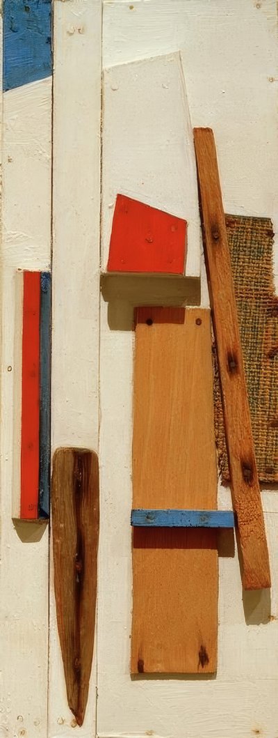 無題 作： Kurt Schwitters